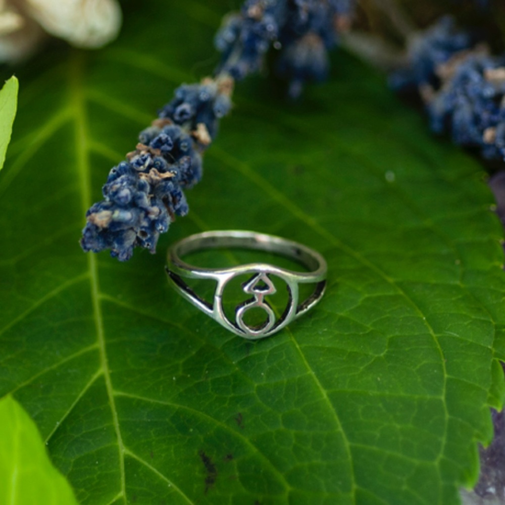 MALE SYMBOL 925 STERLING SILVER RING
